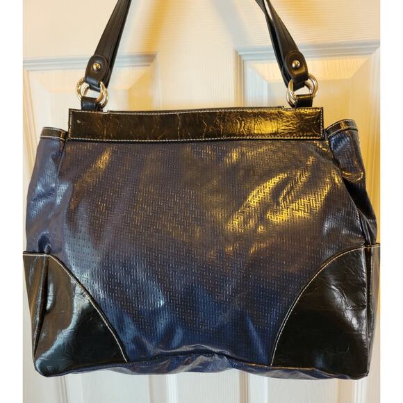 Miche Janice Navy Prima Shoulder Bag SHELL ONLY Large RETIRED - Picture 4 of 15